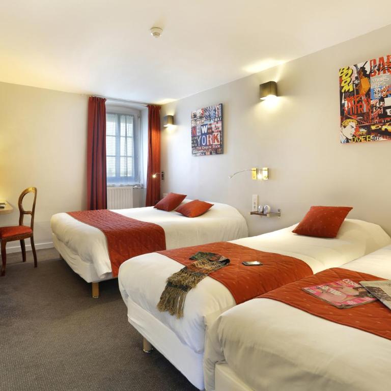 Hôtel Les Tilleuls, Bourges - Chambre Quadruple - 3