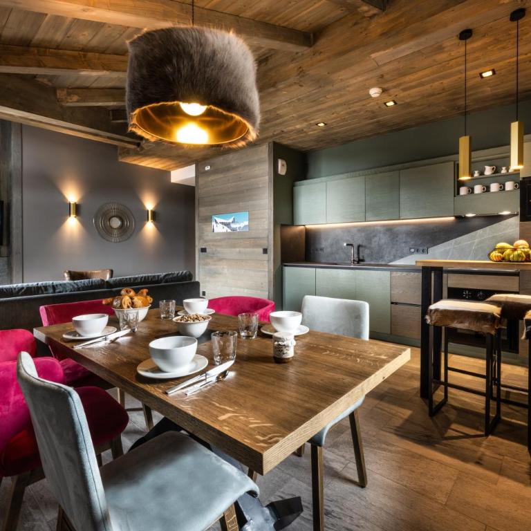 Chalets Izia - Village Montana - Appartement 2 Chambres 4 Personnes avec Cheminée - 6