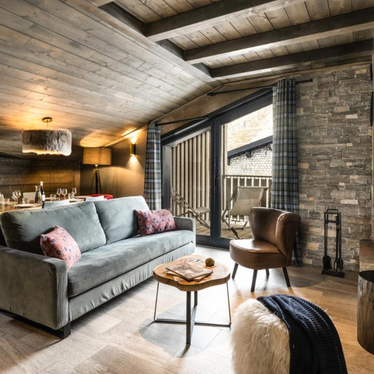 Chalets Izia - Village Montana - Appartement 3 Chambres 6 Personnes avec Cheminée - 8