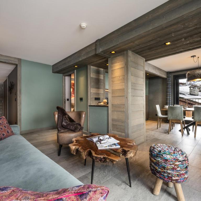 Chalets Izia - Village Montana - Appartement en Duplex 4 Chambres 8 Personnes avec Cheminée - 6
