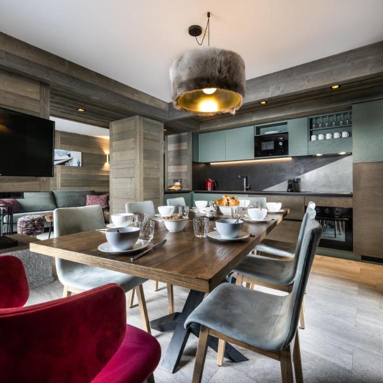 Chalets Izia - Village Montana - Appartement en Duplex 4 Chambres 8 Personnes avec Cheminée - 7