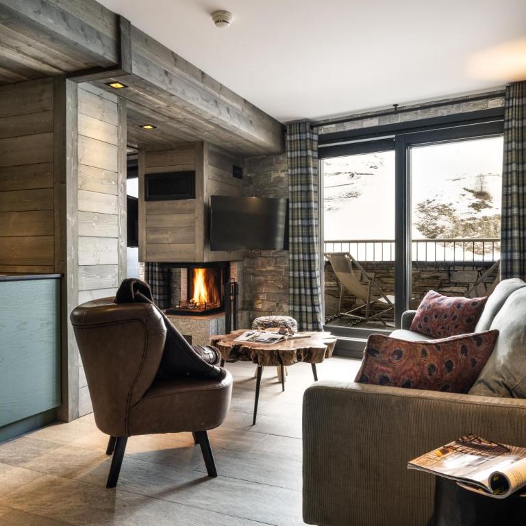Chalets Izia - Village Montana - Appartement en Duplex 4 Chambres 8 Personnes avec Cheminée - 8