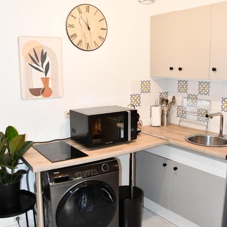 Appartement 32 m2 intra muros - WIFI - Netflix - Bureau - One-Bedroom Apartment - 3