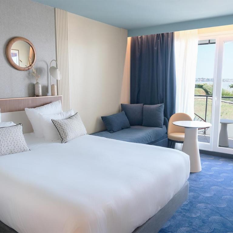 Thalazur Royan - Hôtel & Spa - Chambre Familiale avec Balcon et Vue sur la Mer - 2