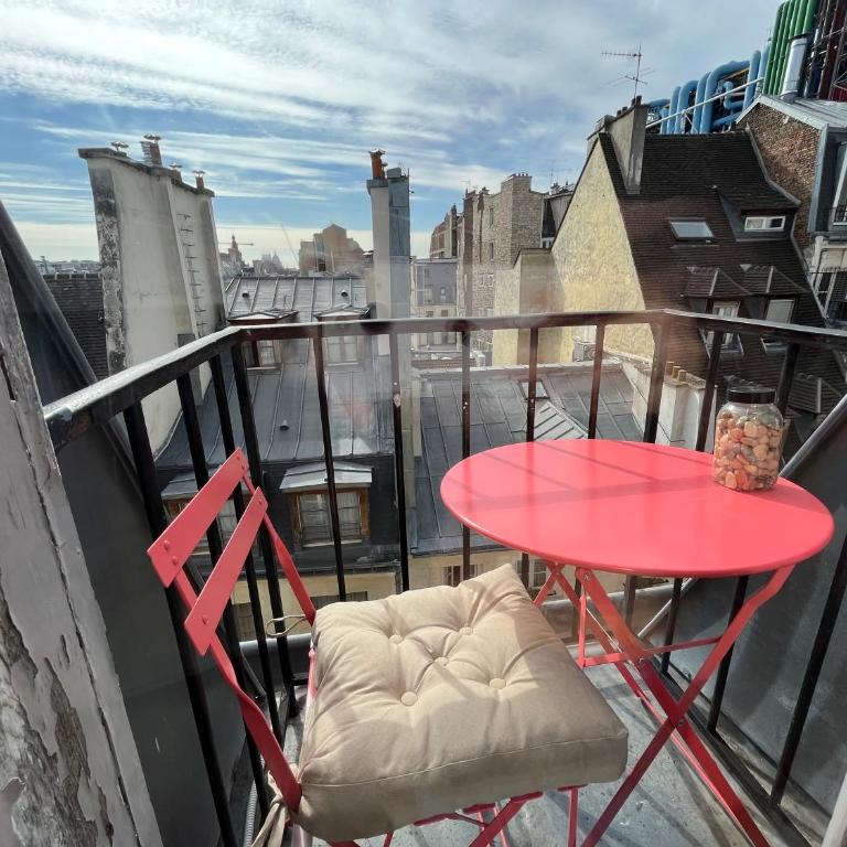 Marais - Pompidou 2, rue Simon le Franc - 4 people - Appartement 2 Chambres - 7