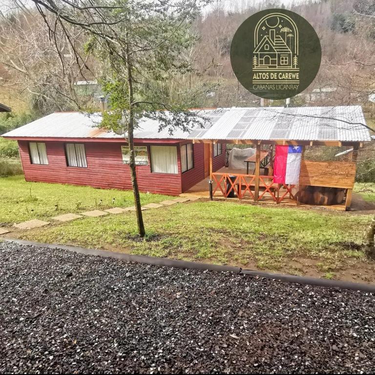 Cabañas Altos de carewe 2, Lican Ray Chile - Casa con 1 dormitorio - 15