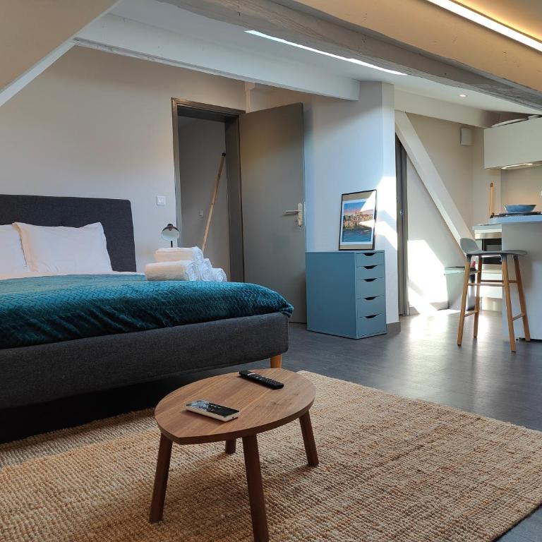 L'Envolée - Fibre - Clim - Centre-ville - Appartamento con 1 Camera da Letto - 7