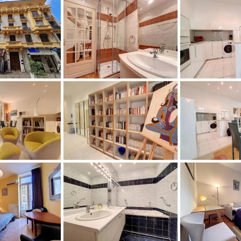 Nestor&Jeeves - FRENCHY - Hyper center, Closer sea and Place Massena - Appartement 2 Chambres - 32