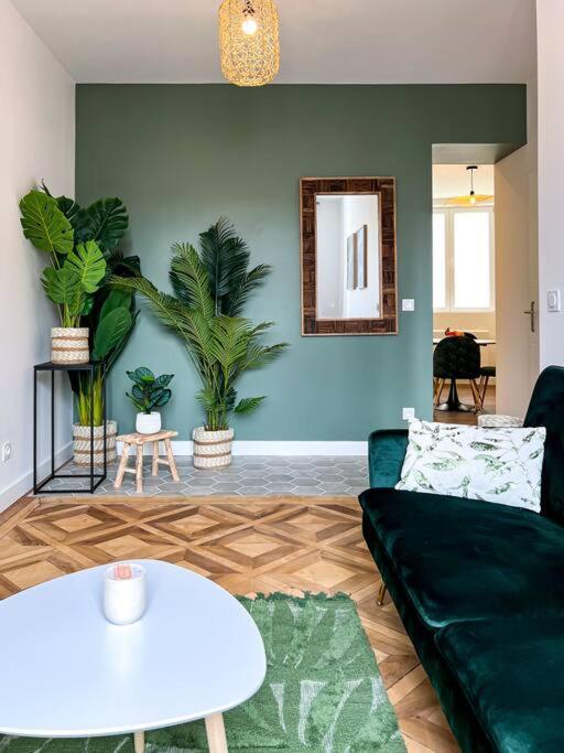 Hyper-centre de Grenoble, ambiance tropicale, wifi fibre - Appartement 1 Chambre - 4