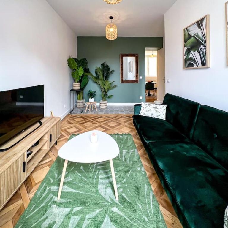 Hyper-centre de Grenoble, ambiance tropicale, wifi fibre - Appartement 1 Chambre - 5