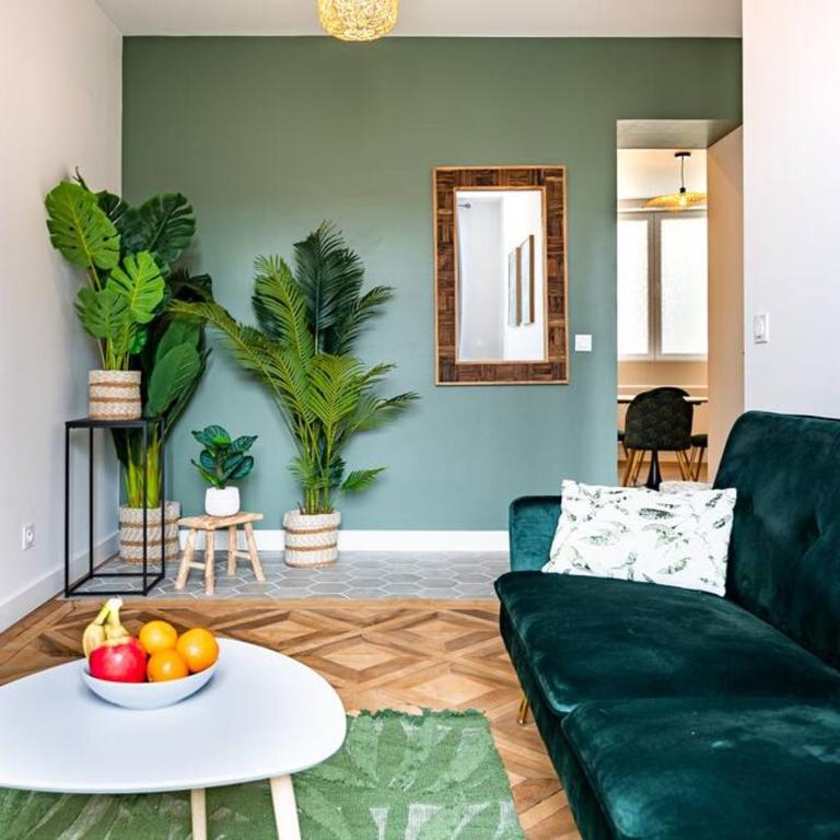 Hyper-centre de Grenoble, ambiance tropicale, wifi fibre - Appartement 1 Chambre - 9