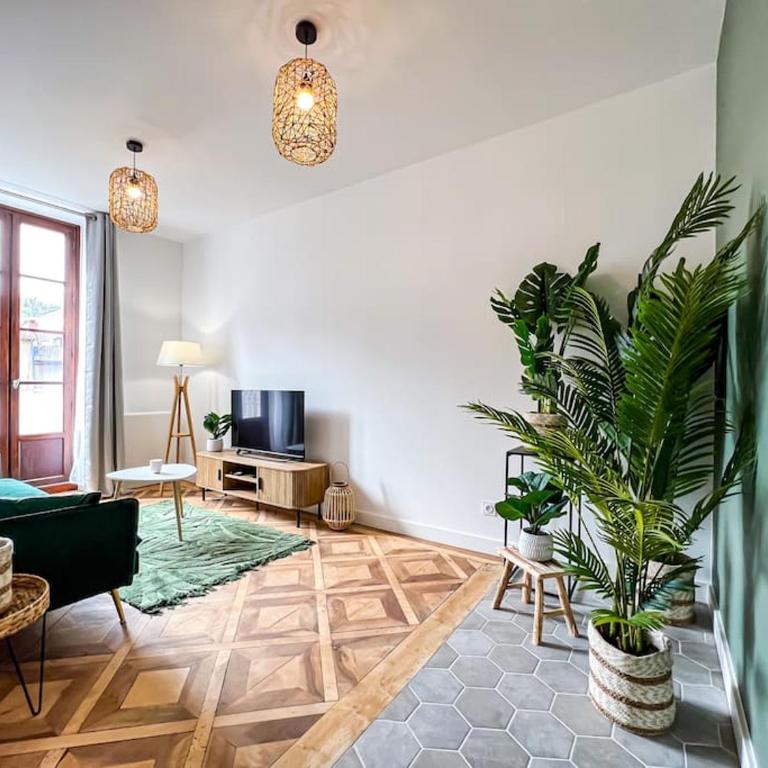 Hyper-centre de Grenoble, ambiance tropicale, wifi fibre - Appartement 1 Chambre - 11
