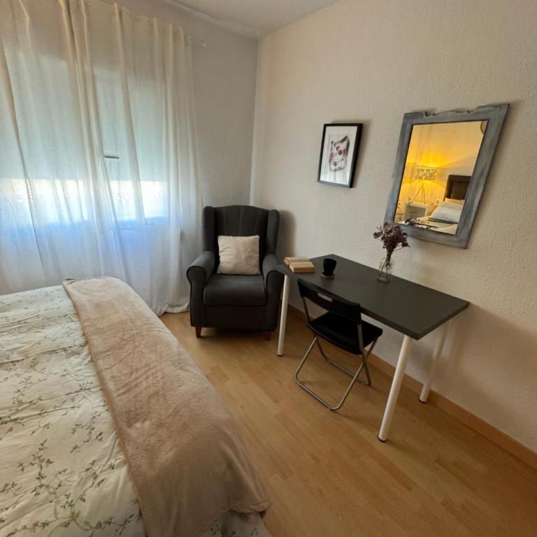 Harmony room málaga piso compartido - Habitación Estándar - 1 cama grande - 1