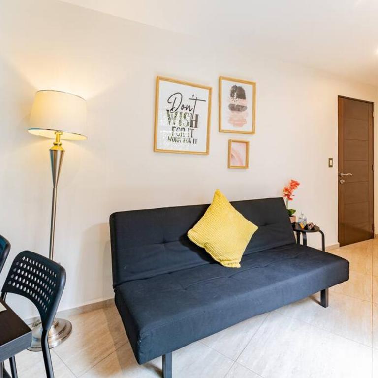 Gran ubicación y confortable Depto. con vigilancia - Apartamento de 1 dormitorio - 2