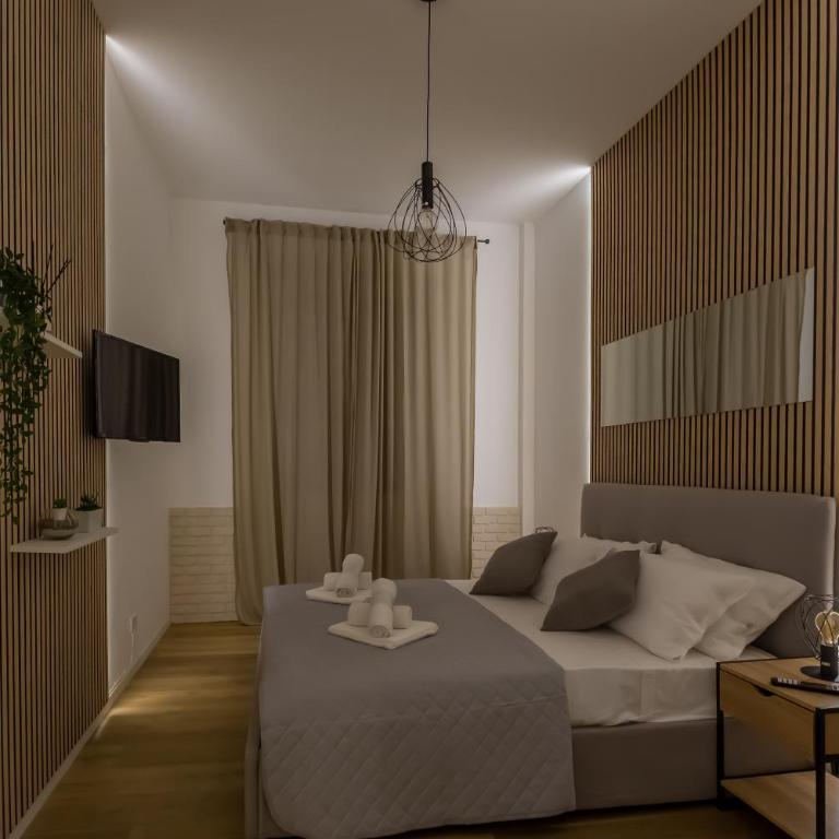 Imperium House - appartamento con giardino privato, 3 minuti da Metro Piazza Bologna, A-C, - Appartamento con 2 Camere da Letto - 10