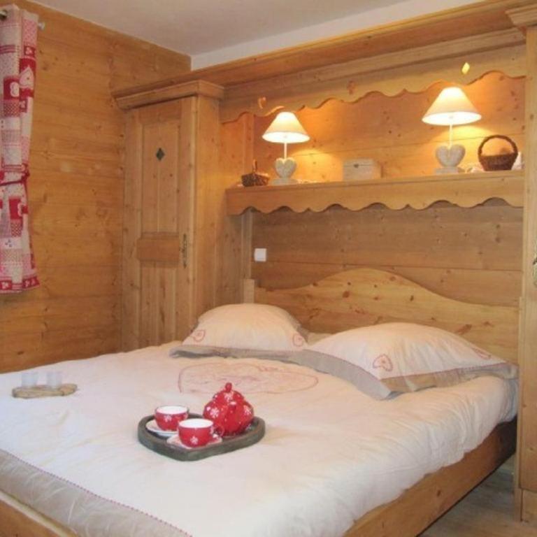 Appartement cosy 6 pers, 3 chambres, piscine chauffée, parking, coin montagne à Crest-Voland - FR-1-733-143 - Appartement - 5