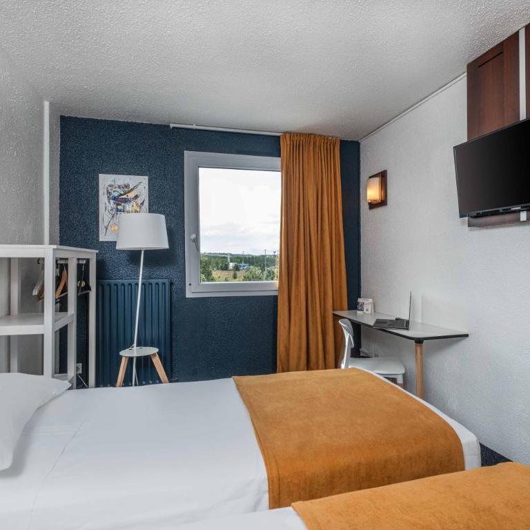 The Originals City, Hotel Ariane, Toulouse Sud Labège - Standard Twin Room - 1