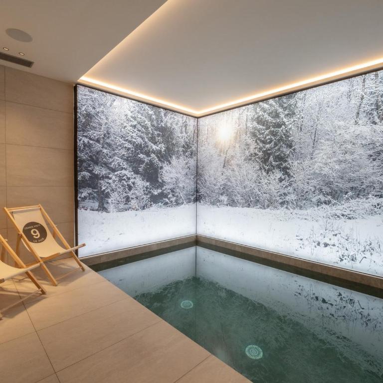 Chalet familial avec piscine et animaux admis proche pistes - FR-1-568-37 - Chalet - 13