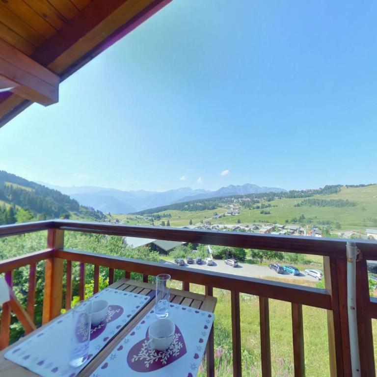 Appartement 2 pièces Les Saisies, haut de la station, 6 personnes, balcon. - Apartment mit 1 Schlafzimmer - 14