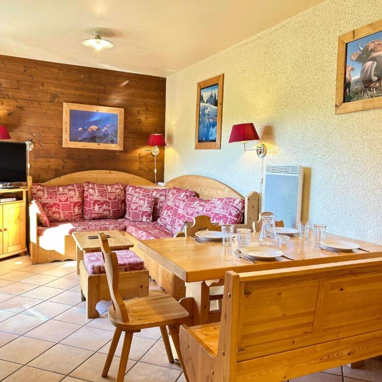 Appartement avec Terrasse au Pied des Pistes, Centre des Gets, 3 Étoiles, 6 pers., Animaux Acceptés - FR-1-623-280 - Apartamento (4 adultos) - 1