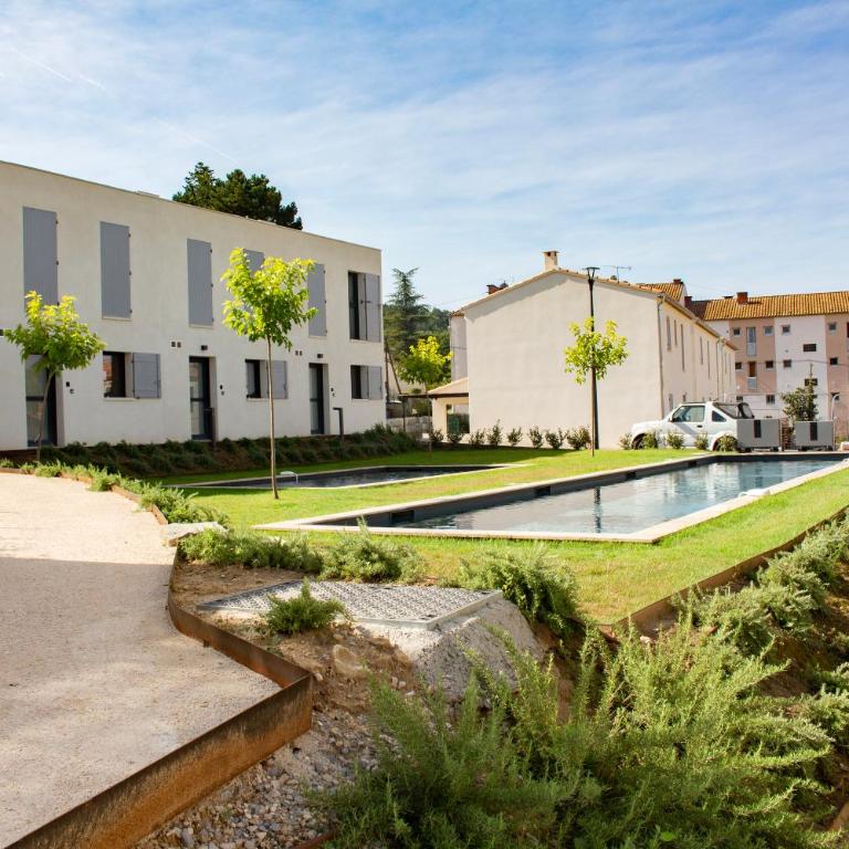 Les Papillons du Ventoux - Le Myrtil- éénslaapkamerappartement met terras en tuin - Apartment mit 1 Schlafzimmer - 2