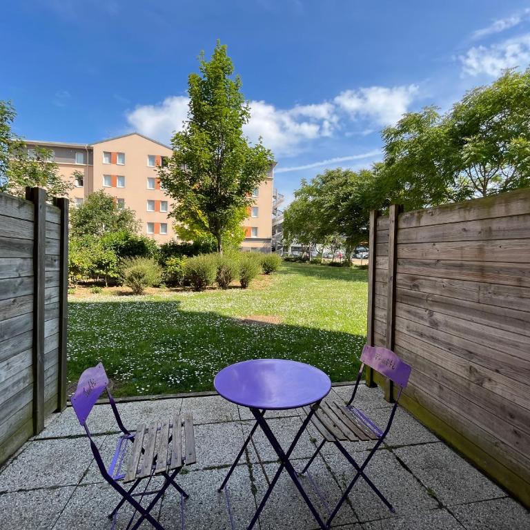 Acajou, Studio avec terrasse et parking privé - Appartement 1 Chambre - 2