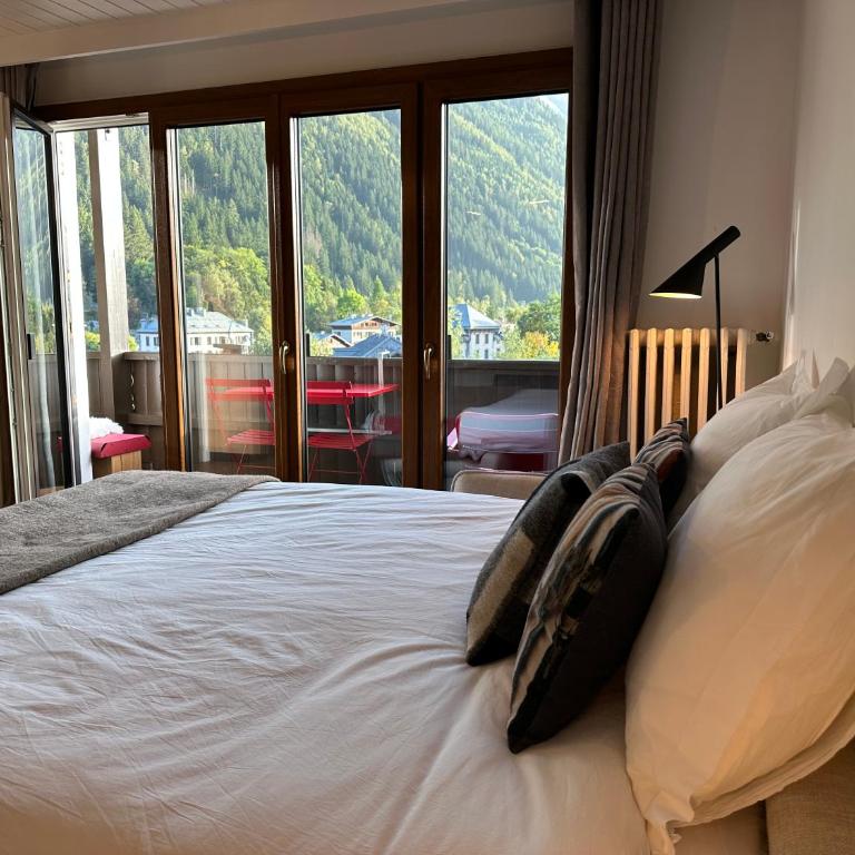 Mont-Blanc View - Panoramic Balcony - Chamonix Centre - Apartamento Deluxe de 2 dormitorios con balcón - 19