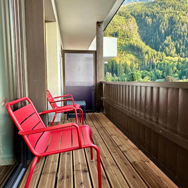 Mont-Blanc View - Panoramic Balcony - Chamonix Centre - Apartamento Deluxe de 2 dormitorios con balcón - 31
