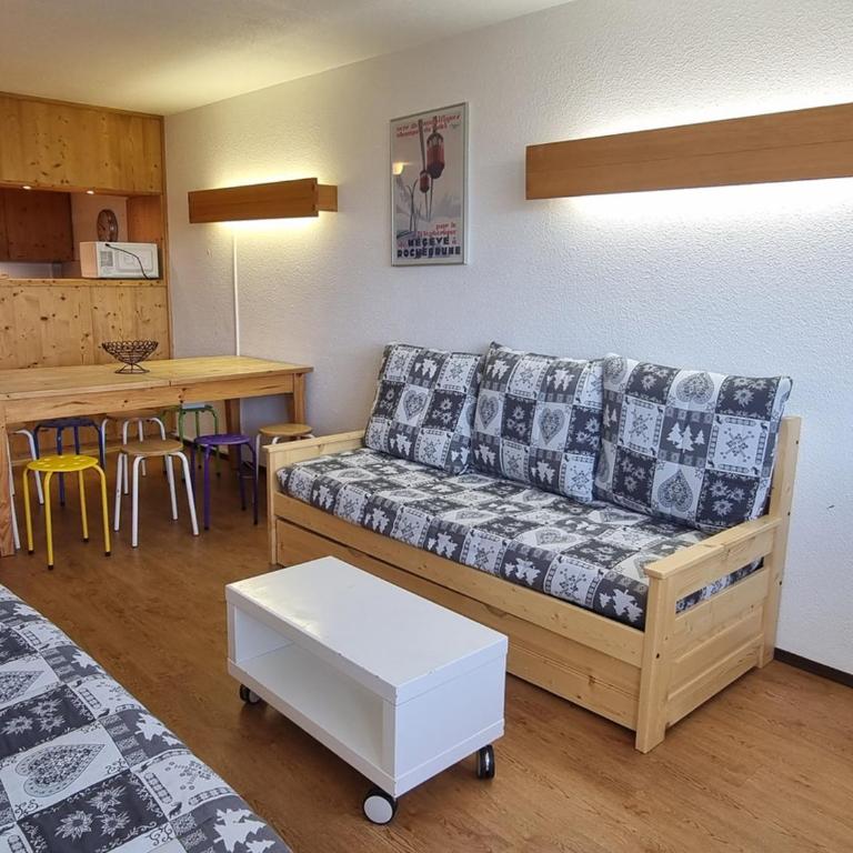 Confortable Appart. 7-8 pers, Pied de Pistes, Vue Mont Blanc - Appartement 1 Chambre - 7