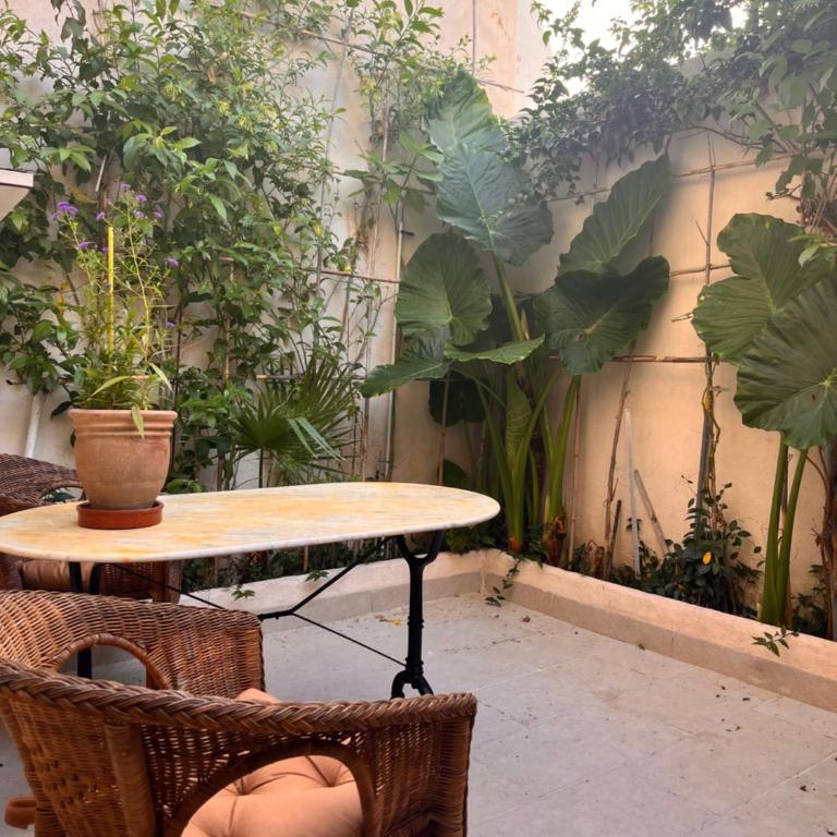 Studio indépendant, patio, intra-muros , clim, parking - Appartement 1 Chambre - 11