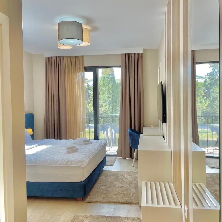 Comfort Apartments Pasha - Soba s King-sajz Krevetom i Pogledom na Planine - 1