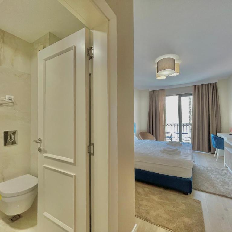 Comfort Apartments Pasha - Dvokrevetna Soba s Bračnim Krevetom/2 Zasebna Kreveta i Pogledom na Grad - 6