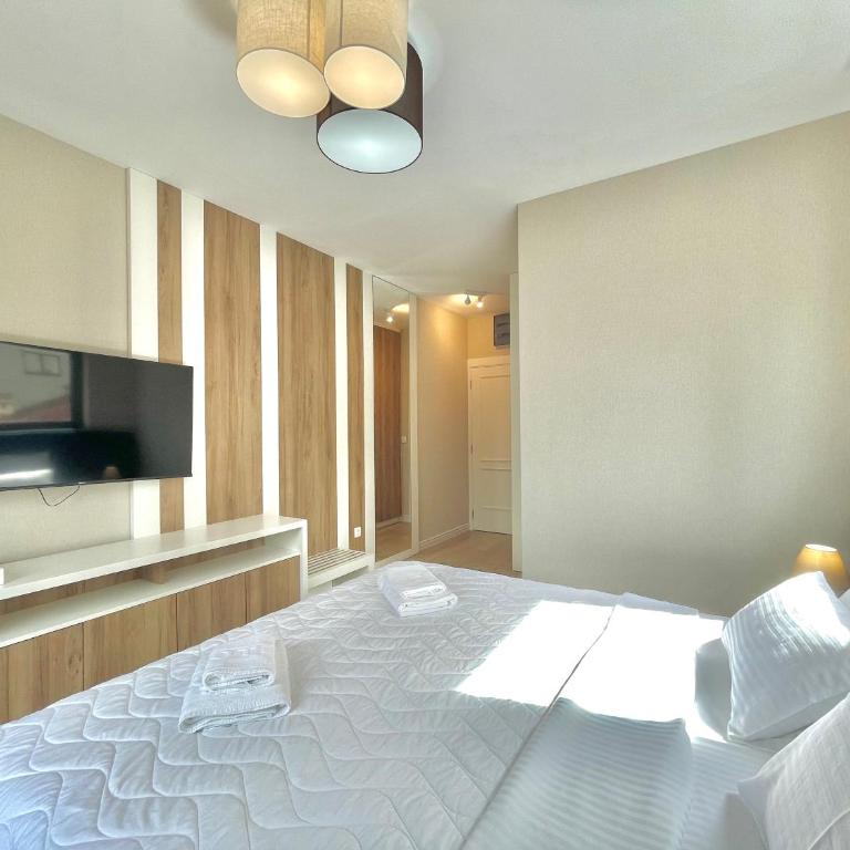 Comfort Apartments Pasha - Soba s King-sajz Krevetom i Pogledom na Planine - 20