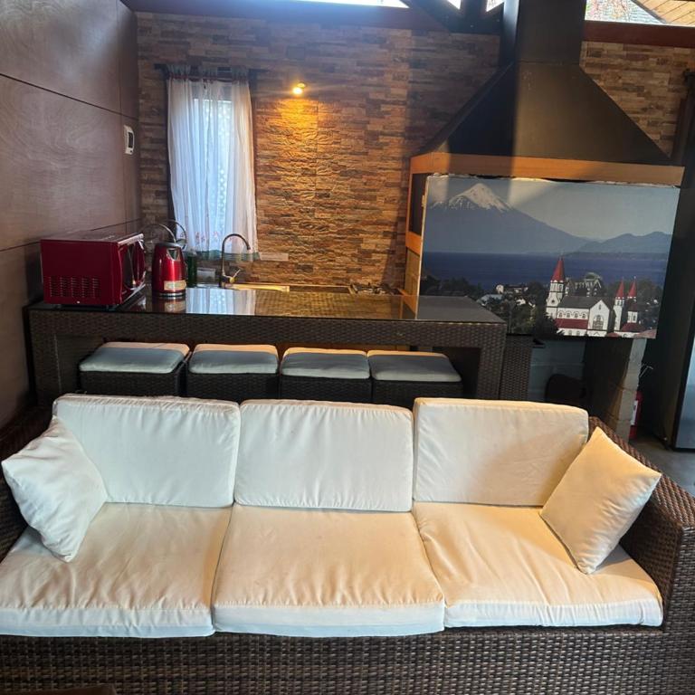 Hostal y Cabañas Villa Germana - Estudio de tipo loft con cama extragrande - 4