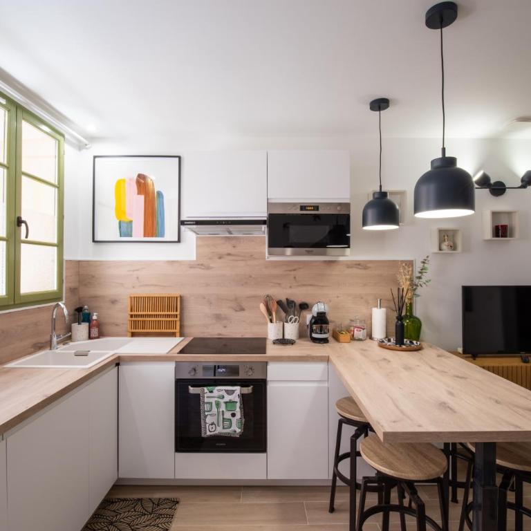 T2 cosy et climatisé au cœur de la ville - La Golondrina - Apartamento de 1 dormitorio - 2