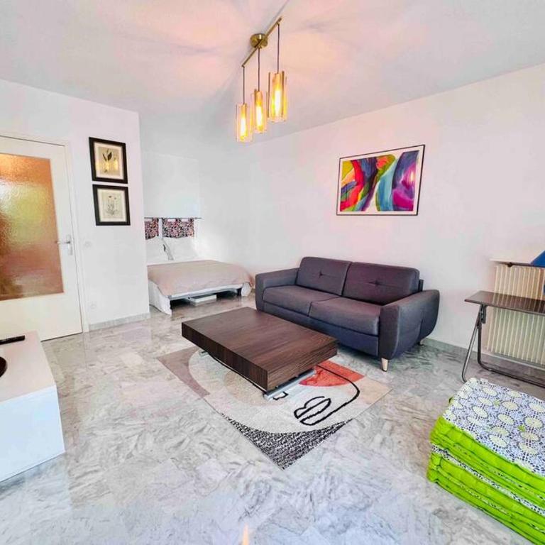 L'Eden : Apt 4 Prs, clim, parking,300 m des plages - Apartment mit 1 Schlafzimmer - 1