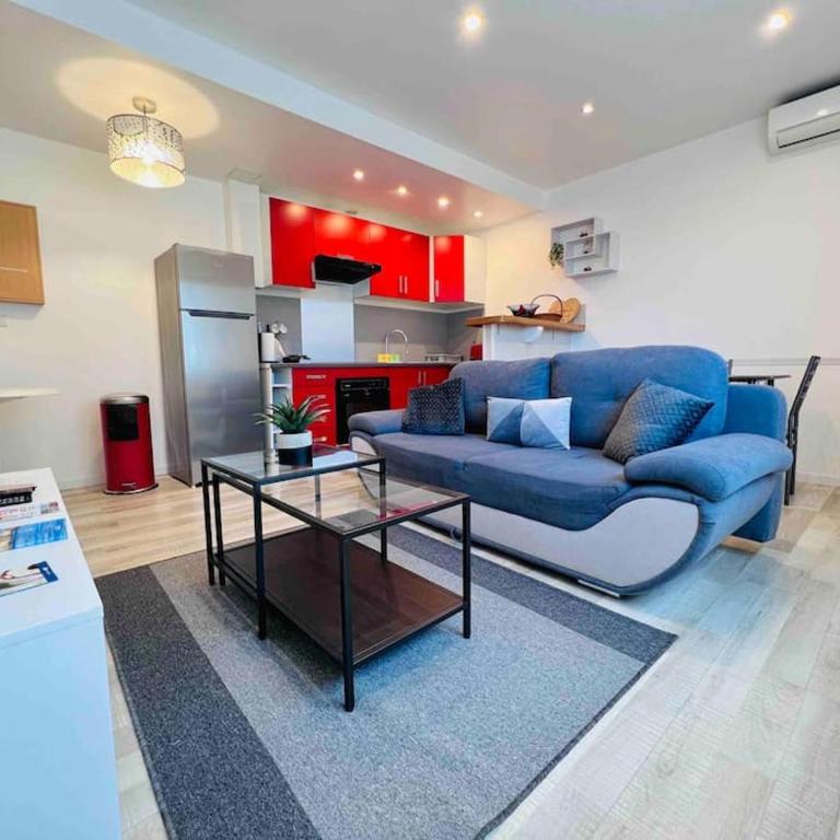 Le Red Light : Apt 4 Prs, Clim, 300m des plages - Apartment mit 1 Schlafzimmer - 1