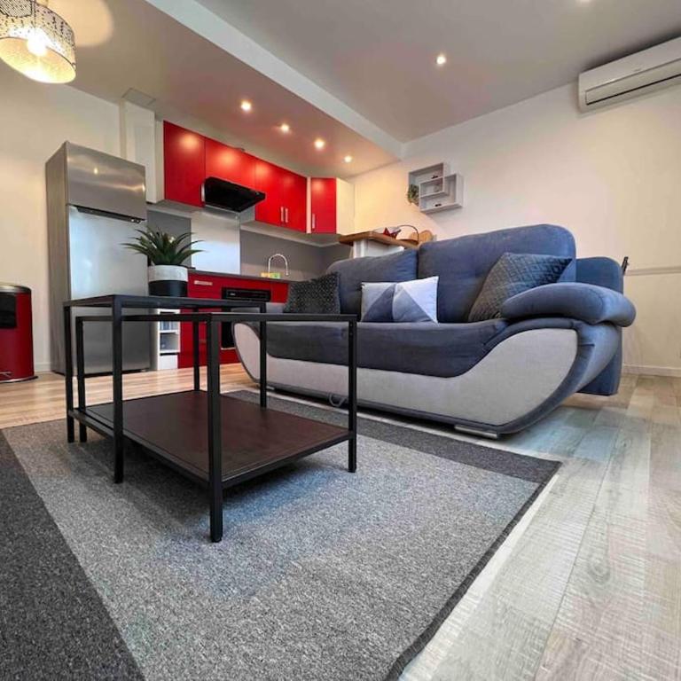 Le Red Light : Apt 4 Prs, Clim, 300m des plages - Apartment mit 1 Schlafzimmer - 3
