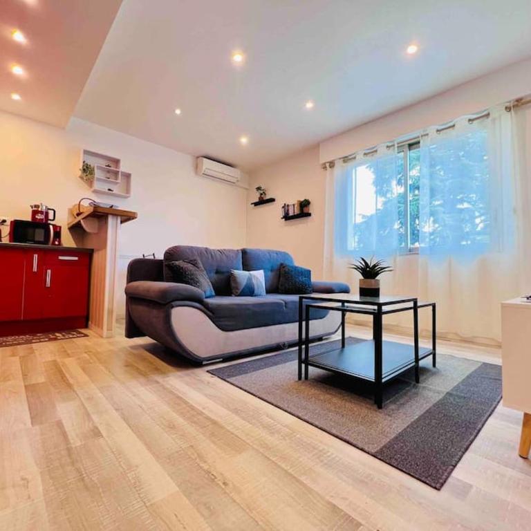Le Red Light : Apt 4 Prs, Clim, 300m des plages - Apartment mit 1 Schlafzimmer - 9