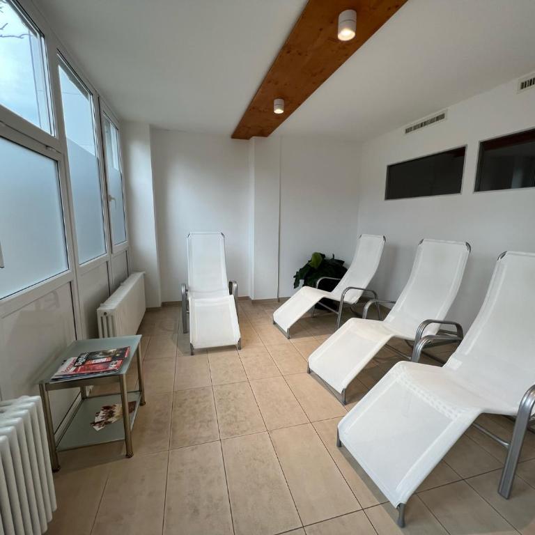 Wildwood Lodge Ferienwohnung mit Wellness - Studio mit Terrasse - 34