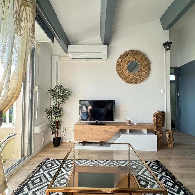 Appartement de charme aperçu mer - Appartamento con 1 Camera da Letto - 4