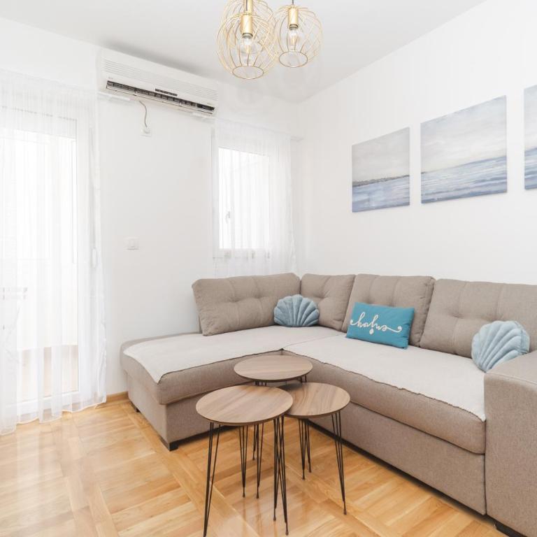 New Renovated Mediterranean Cozy Fully Equipped 1BR Apartment in Budva, Free Parking - Apartman sa 1 Spavaćom Sobom - 6