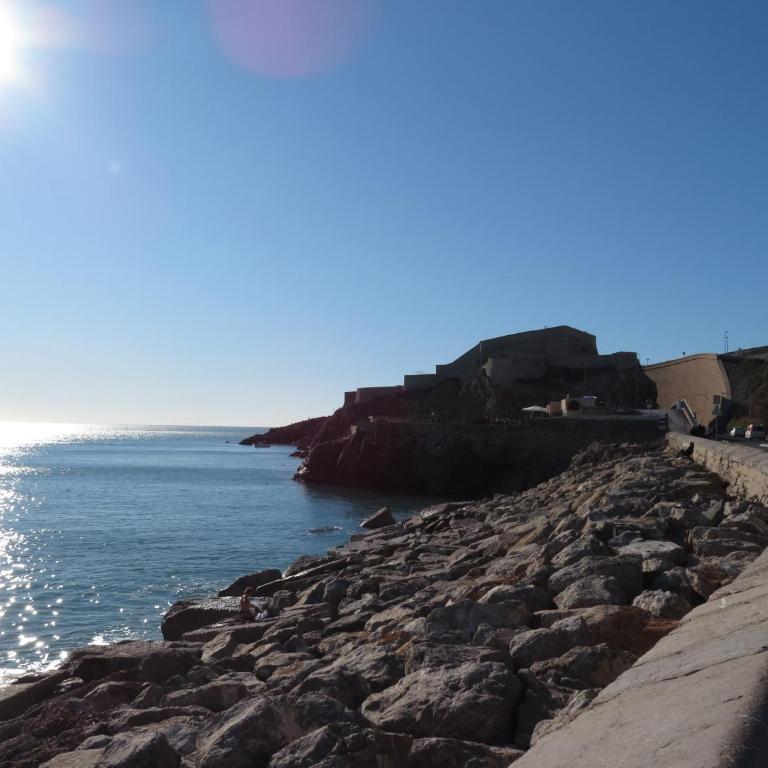Studio cabine climatisé face plage avec parking à Sète - FR-1-338-539 - Apartamento - 15