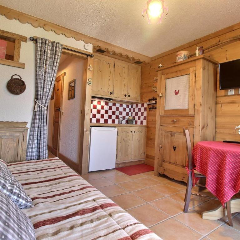 Studio coin nuit style chalet - Studio mit Bergblick - 1