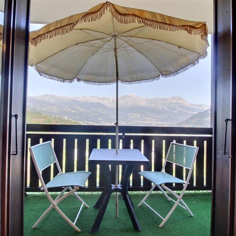 Studio coin nuit style chalet - Studio mit Bergblick - 7