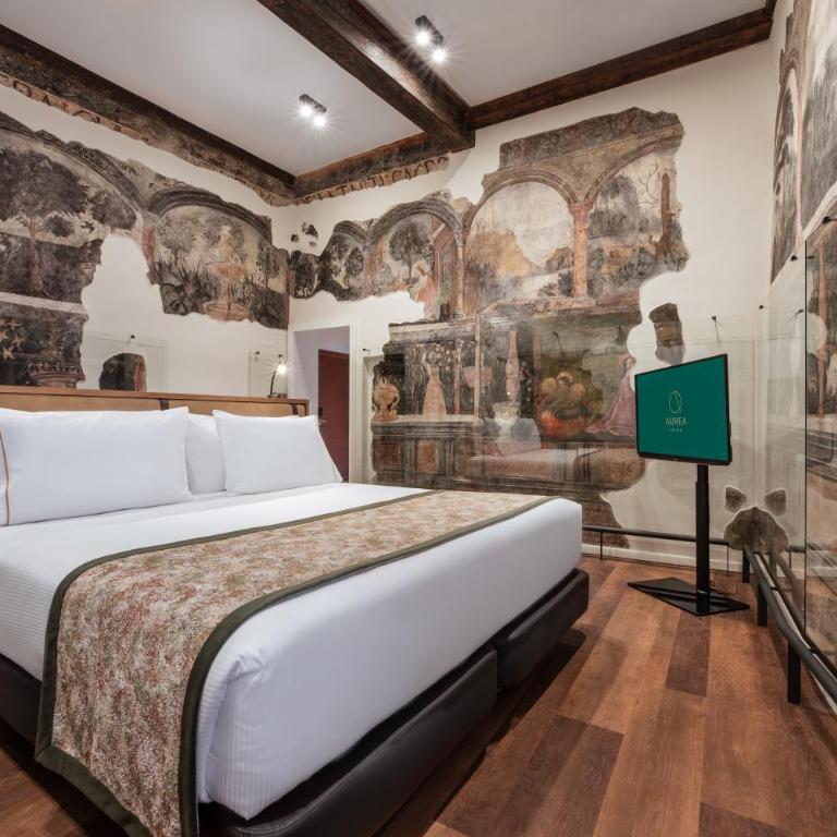 Áurea Toledo by Eurostars Hotel company - Habitación con pinturas de murales - 1