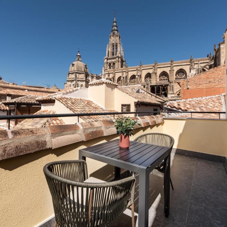 Áurea Toledo by Eurostars Hotel company - Suite Junior con terraza y vistas a la catedral - 8