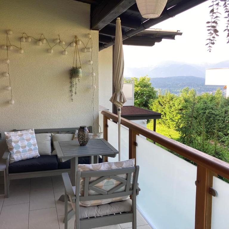 Appartment BERGE byTILLY - Ruhiges Waldrand-Refugium mit Balkon, Gartenblick & Nähe zum Wörthersee - Apartment mit Balkon - 3