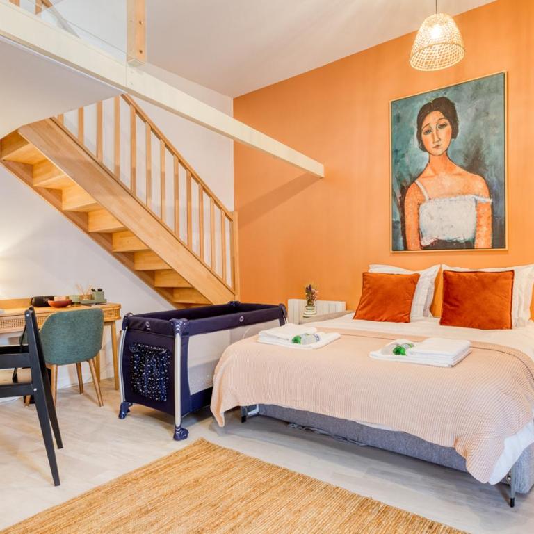 Maury Modern Loft - AC - Ideal Location - Peaceful - Appartement 1 Chambre - 7