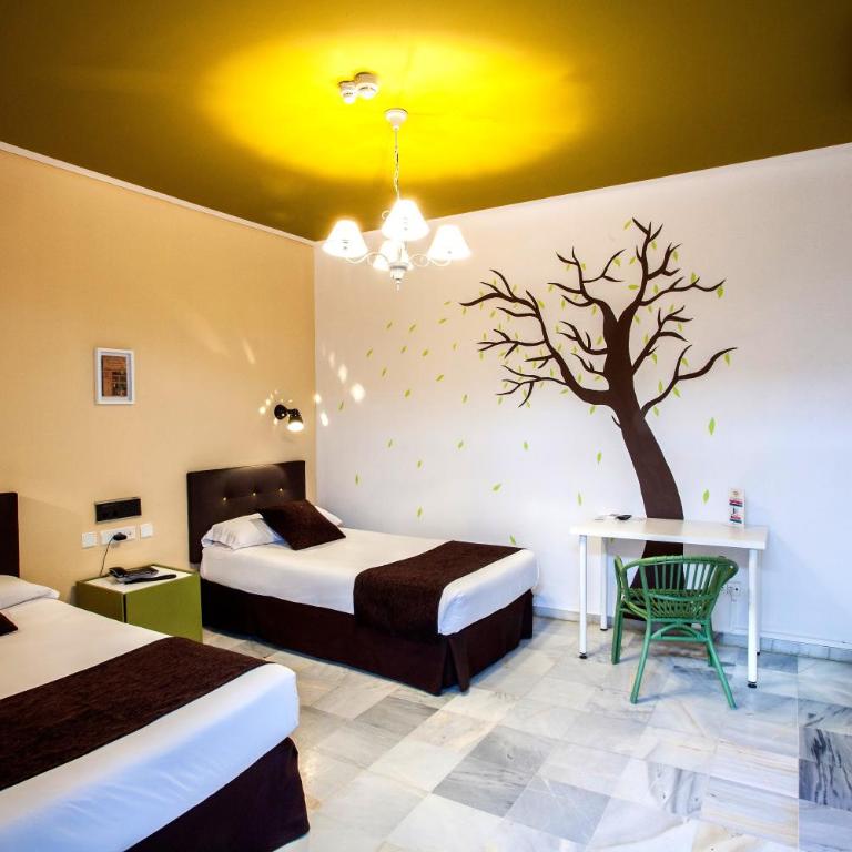 Casual de las Letras Sevilla by Casual Hoteles - Habitación Doble - 2 camas - 9